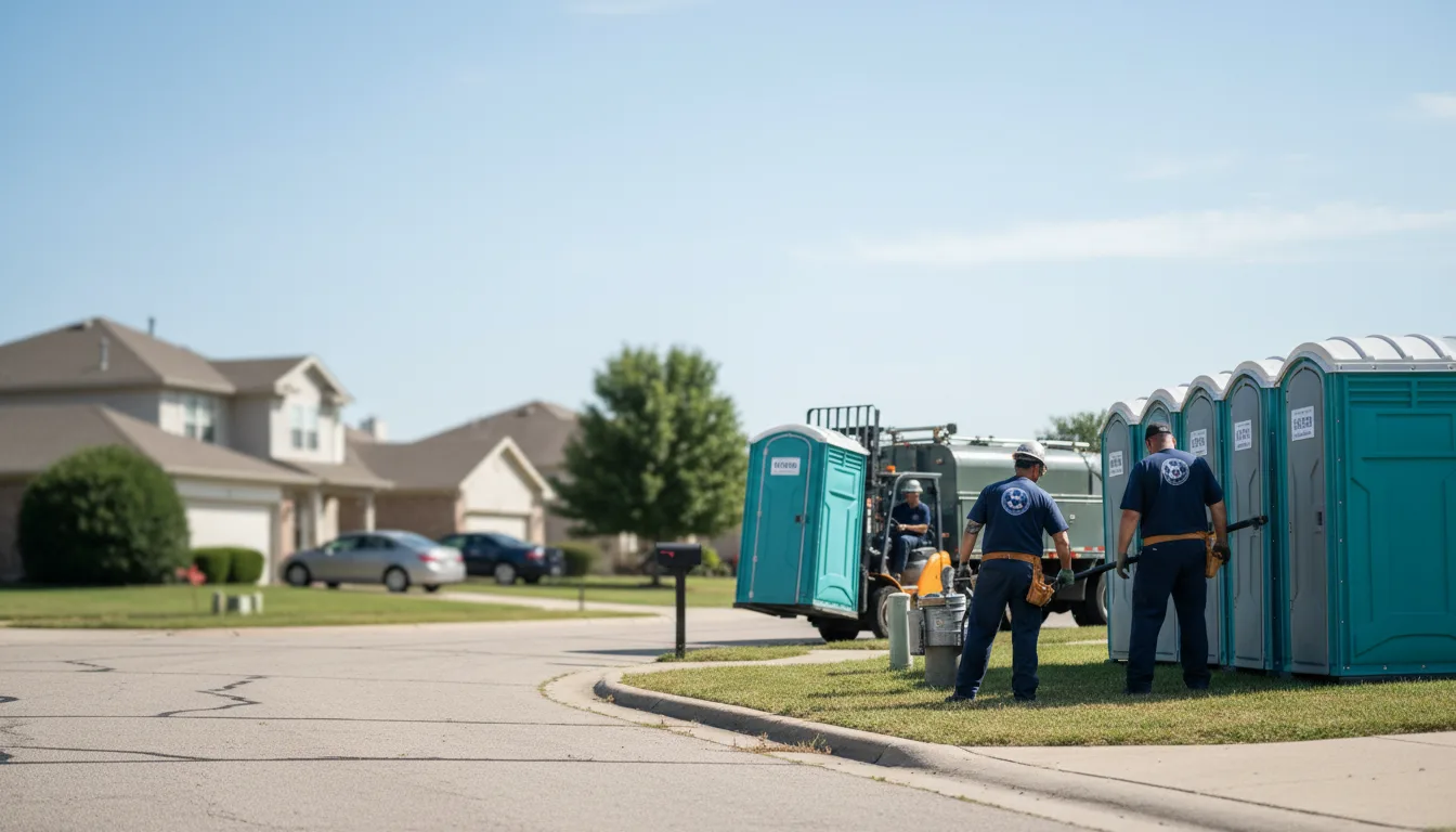 Porta Potty Rental in Rosamond, IL near me